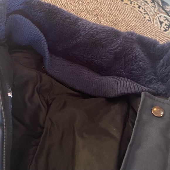 Vintage Guys Actionwear Snowmobile Outdoor Winter Suit Size XL Blue White As is - Picture 9 of 16